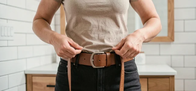 Astuces efficaces pour faire tenir une ceinture qui pend sans trou facilement Astuces efficaces pour faire tenir une ceinture qui pend sans trou facilement