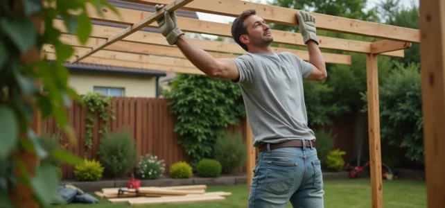 Astuces essentielles pour installer une pergola bois Brico Dépôt dans votre jardin