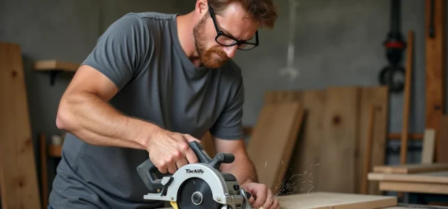 Notre avis sur la scie circulaire Tacklife PES01A : test et retour d’expérience